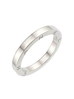 Chanel Signature 2 Ring Platinum #275777C18B